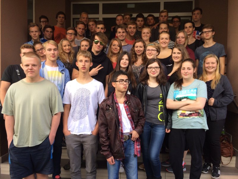 Gruppenfoto der Pragstudienfahrer