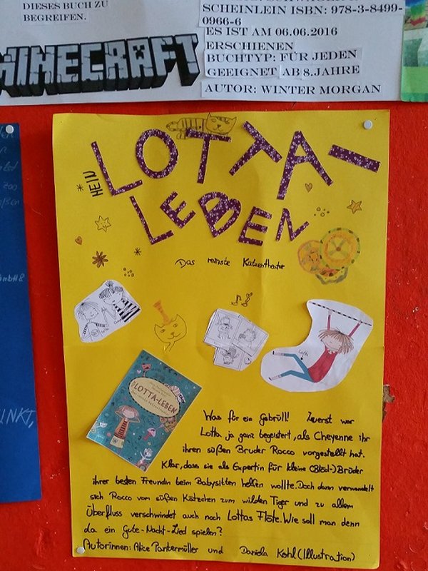 Plakat der Lesenacht.